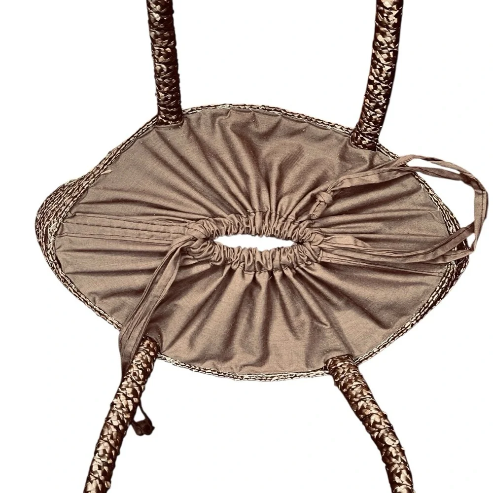 Flora Bella Straw Handbag - Picture 7 of 11